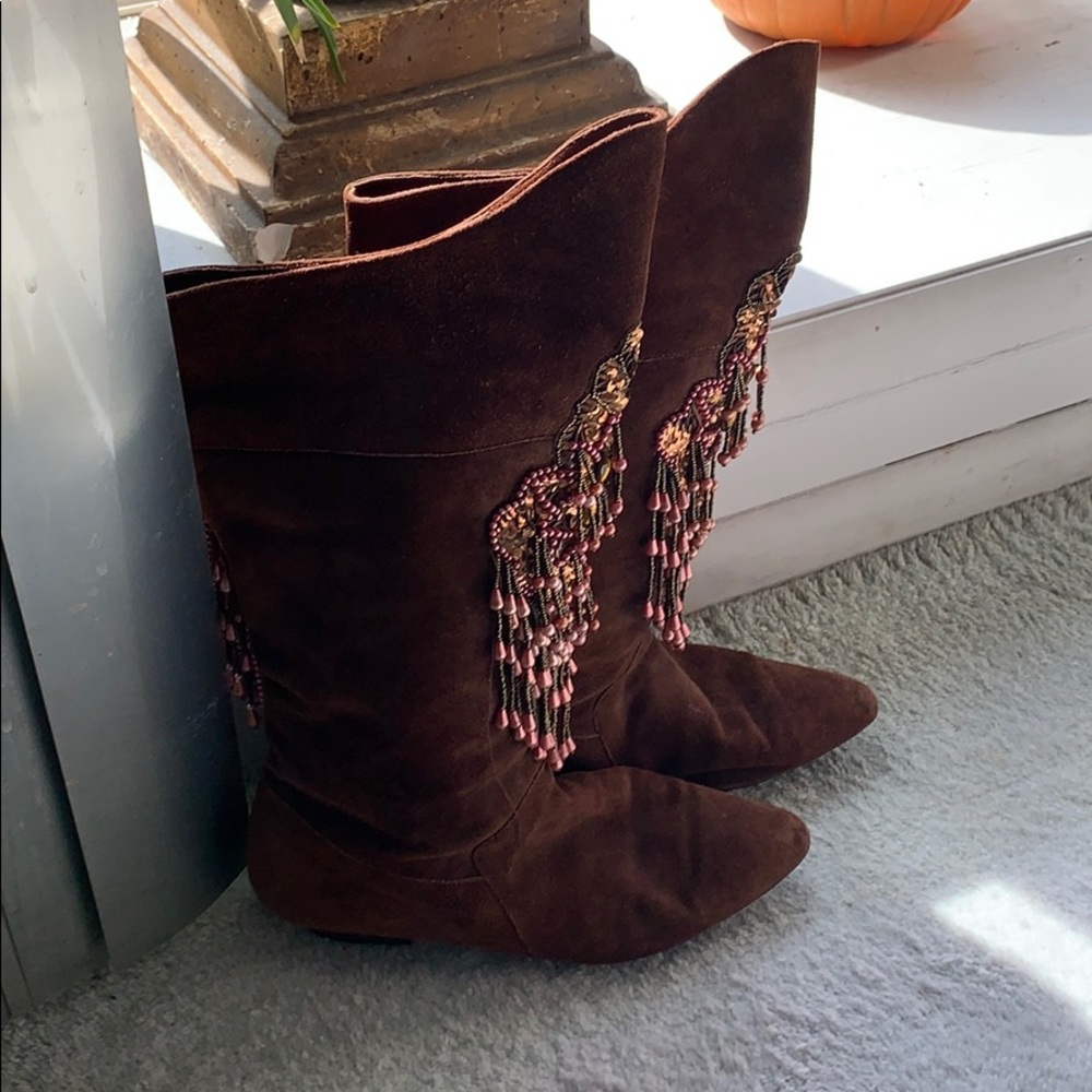 Suede Boots